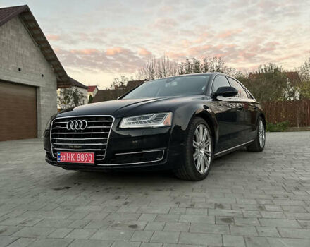 Черный Ауди А8, объемом двигателя 3 л и пробегом 195 тыс. км за 15950 $, фото 1 на Automoto.ua