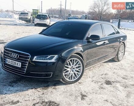Черный Ауди А8, объемом двигателя 3 л и пробегом 217 тыс. км за 25800 $, фото 1 на Automoto.ua