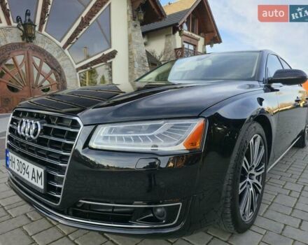 Черный Ауди А8, объемом двигателя 3 л и пробегом 195 тыс. км за 19800 $, фото 1 на Automoto.ua