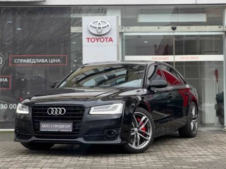 Чорний Ауді A8, об'ємом двигуна 3 л та пробігом 218 тис. км за 19569 $, фото 1 на Automoto.ua