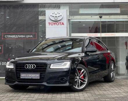 Черный Ауди А8, объемом двигателя 3 л и пробегом 218 тыс. км за 19569 $, фото 1 на Automoto.ua