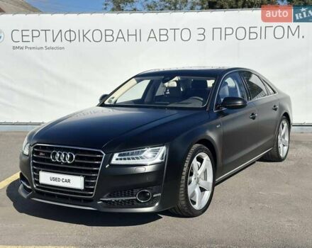 Черный Ауди А8, объемом двигателя 4.13 л и пробегом 263 тыс. км за 33500 $, фото 1 на Automoto.ua