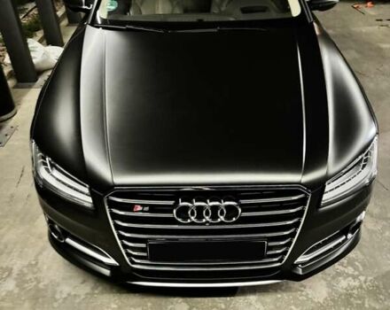 Черный Ауди А8, объемом двигателя 4.13 л и пробегом 263 тыс. км за 33000 $, фото 1 на Automoto.ua