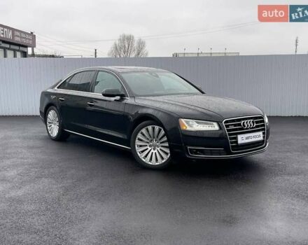 Черный Ауди А8, объемом двигателя 3 л и пробегом 327 тыс. км за 15990 $, фото 1 на Automoto.ua