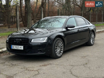 Черный Ауди А8, объемом двигателя 3.99 л и пробегом 140 тыс. км за 24500 $, фото 1 на Automoto.ua