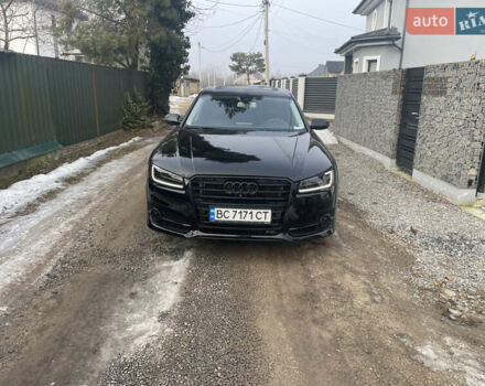 Черный Ауди А8, объемом двигателя 3.99 л и пробегом 187 тыс. км за 23000 $, фото 1 на Automoto.ua
