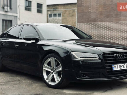 Черный Ауди А8, объемом двигателя 3 л и пробегом 189 тыс. км за 19300 $, фото 1 на Automoto.ua