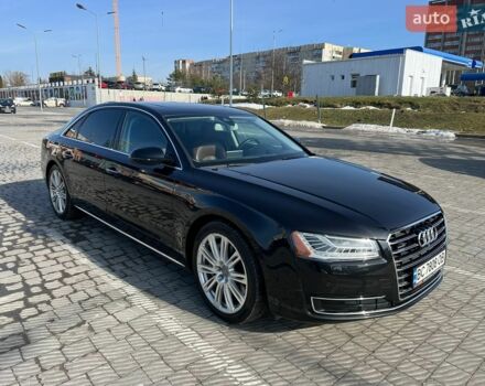 Черный Ауди А8, объемом двигателя 4 л и пробегом 147 тыс. км за 23500 $, фото 1 на Automoto.ua