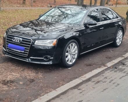 Чорний Ауді A8, об'ємом двигуна 3 л та пробігом 130 тис. км за 57111 $, фото 1 на Automoto.ua