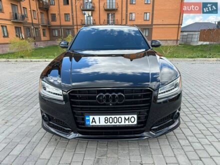 Черный Ауди А8, объемом двигателя 3 л и пробегом 96 тыс. км за 27500 $, фото 1 на Automoto.ua