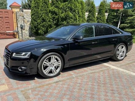 Ауди А8 2016 в Киеве на Automoto.ua Черный Ауди А8, объемом двигателя 4.16 л и пробегом 235 тыс. км за 37000 $, фото 1 на Automoto.ua