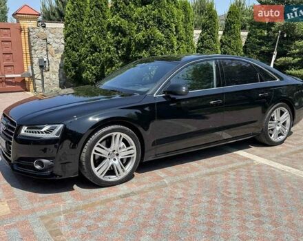 Черный Ауди А8, объемом двигателя 4.16 л и пробегом 235 тыс. км за 37000 $, фото 1 на Automoto.ua