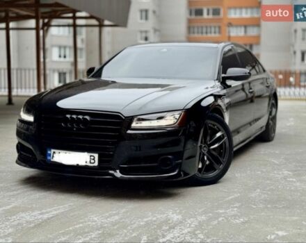 Черный Ауди А8, объемом двигателя 3.99 л и пробегом 175 тыс. км за 20000 $, фото 1 на Automoto.ua
