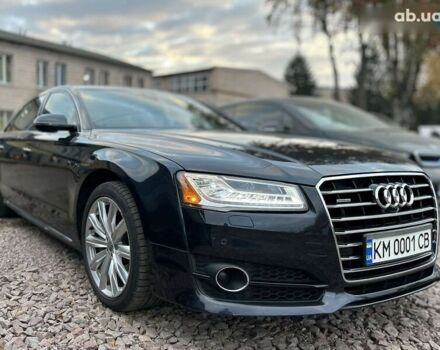 Черный Ауди А8, объемом двигателя 3 л и пробегом 73 тыс. км за 44777 $, фото 1 на Automoto.ua