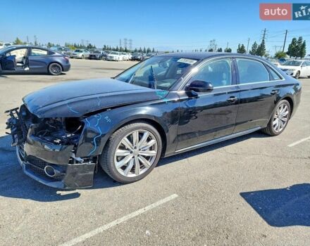 Черный Ауди А8, объемом двигателя 3 л и пробегом 125 тыс. км за 6200 $, фото 1 на Automoto.ua