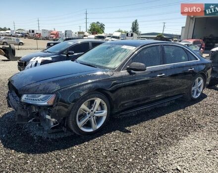 Черный Ауди А8, объемом двигателя 3 л и пробегом 128 тыс. км за 16100 $, фото 1 на Automoto.ua
