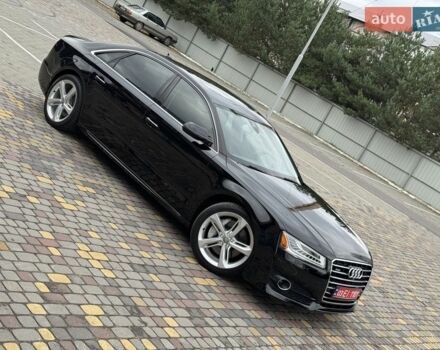 Чорний Ауді A8, об'ємом двигуна 3 л та пробігом 122 тис. км за 27999 $, фото 1 на Automoto.ua