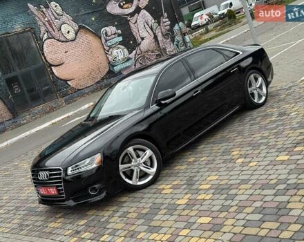 Чорний Ауді A8, об'ємом двигуна 3 л та пробігом 122 тис. км за 28999 $, фото 1 на Automoto.ua
