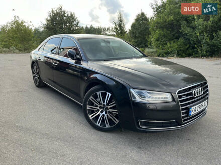 Черный Ауди А8, объемом двигателя 2.97 л и пробегом 224 тыс. км за 27000 $, фото 1 на Automoto.ua