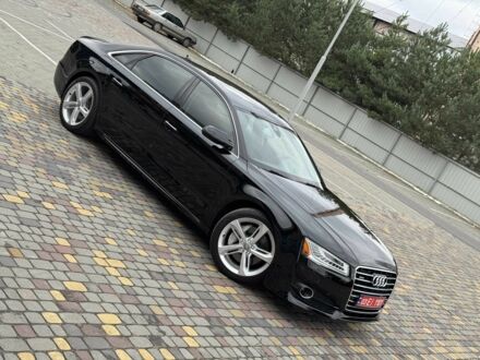 Черный Ауди А8, объемом двигателя 3 л и пробегом 76 тыс. км за 28999 $, фото 1 на Automoto.ua