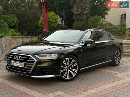 Черный Ауди А8, объемом двигателя 4 л и пробегом 110 тыс. км за 48700 $, фото 1 на Automoto.ua