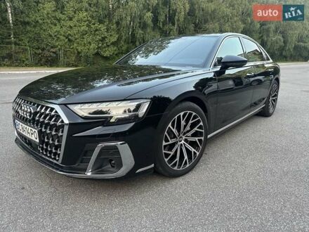 Ауді A8 2023 у Трускавце на Automoto.ua Чорний Ауді A8, об'ємом двигуна 2.97 л та пробігом 43 тис. км за 81000 $, фото 1 на Automoto.ua
