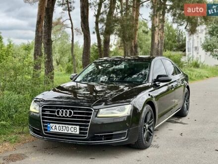 Ауди А8 2014 в Киеве на Automoto.ua Коричневый Ауди А8, объемом двигателя 3 л и пробегом 220 тыс. км за 22700 $, фото 1 на Automoto.ua
