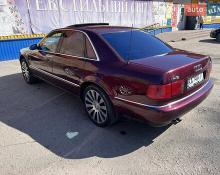 Красный Ауди А8, объемом двигателя 4.17 л и пробегом 300 тыс. км за 4000 $, фото 4 на Automoto.ua