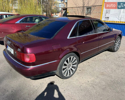 Красный Ауди А8, объемом двигателя 4.17 л и пробегом 300 тыс. км за 4000 $, фото 3 на Automoto.ua