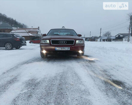 Червоний Ауді A8, об'ємом двигуна 2.5 л та пробігом 334 тис. км за 4999 $, фото 1 на Automoto.ua