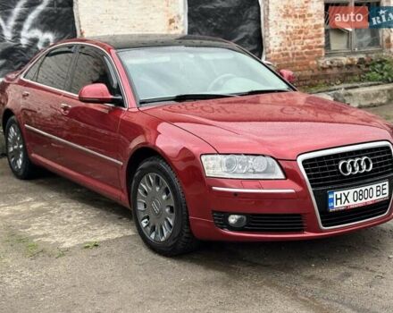 Червоний Ауді A8, об'ємом двигуна 3 л та пробігом 190 тис. км за 15000 $, фото 1 на Automoto.ua