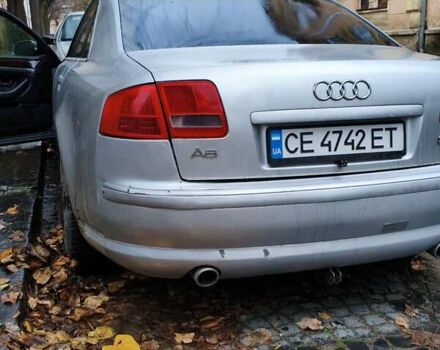 Серый Ауди А8, объемом двигателя 4.2 л и пробегом 375 тыс. км за 4200 $, фото 9 на Automoto.ua