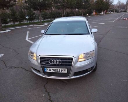 Серый Ауди А8, объемом двигателя 4.2 л и пробегом 242 тыс. км за 4300 $, фото 12 на Automoto.ua