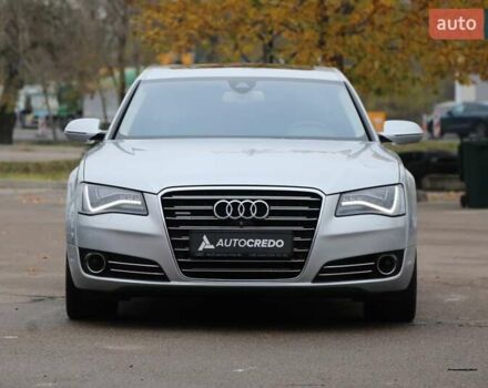 Серый Ауди А8, объемом двигателя 4 л и пробегом 204 тыс. км за 20700 $, фото 1 на Automoto.ua