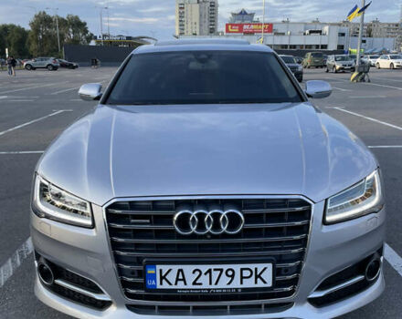Ауди А8 2015 в Киеве на Automoto.ua Серый Ауди А8, объемом двигателя 2.97 л и пробегом 145 тыс. км за 32500 $, фото 1 на Automoto.ua
