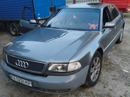 Ауді A8 1995 у Києві на Automoto.ua Сірий Ауді A8, об'ємом двигуна 4.2 л та пробігом 322 тис. км за 2900 $, фото 1 на Automoto.ua