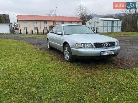 Ауді A8 1996 у Сваляве на Automoto.ua Сірий Ауді A8, об'ємом двигуна 3.7 л та пробігом 395 тис. км за 3700 $, фото 1 на Automoto.ua