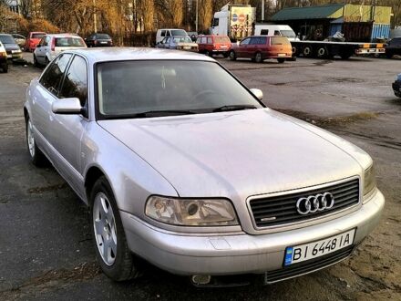 Ауди А8 1999 в Кременчуге на Automoto.ua Серый Ауди А8, объемом двигателя 3.7 л и пробегом 460 тыс. км за 3500 $, фото 1 на Automoto.ua