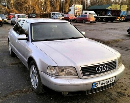 Серый Ауди А8, объемом двигателя 3.7 л и пробегом 460 тыс. км за 3500 $, фото 1 на Automoto.ua