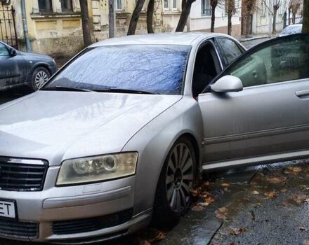 Серый Ауди А8, объемом двигателя 4.2 л и пробегом 375 тыс. км за 4150 $, фото 1 на Automoto.ua