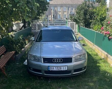 Серый Ауди А8, объемом двигателя 3 л и пробегом 397 тыс. км за 7200 $, фото 1 на Automoto.ua