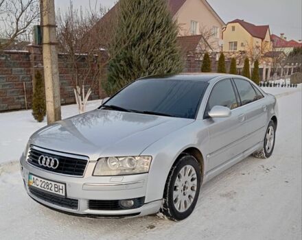 Серый Ауди А8, объемом двигателя 3 л и пробегом 312 тыс. км за 5500 $, фото 1 на Automoto.ua