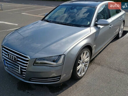 Сірий Ауді A8, об'ємом двигуна 6.3 л та пробігом 220 тис. км за 42180 $, фото 1 на Automoto.ua
