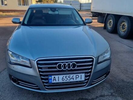 Серый Ауди А8, объемом двигателя 3 л и пробегом 193 тыс. км за 25000 $, фото 1 на Automoto.ua