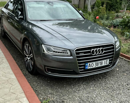Серый Ауди А8, объемом двигателя 3 л и пробегом 147 тыс. км за 17500 $, фото 1 на Automoto.ua