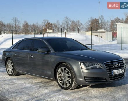 Серый Ауди А8, объемом двигателя 3 л и пробегом 190 тыс. км за 14900 $, фото 1 на Automoto.ua