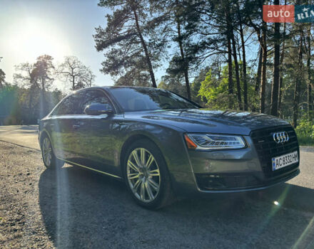Серый Ауди А8, объемом двигателя 3 л и пробегом 77 тыс. км за 25000 $, фото 1 на Automoto.ua