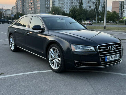 Серый Ауди А8, объемом двигателя 3 л и пробегом 105 тыс. км за 28450 $, фото 1 на Automoto.ua