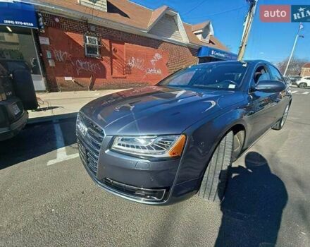 Серый Ауди А8, объемом двигателя 4 л и пробегом 64 тыс. км за 6300 $, фото 1 на Automoto.ua