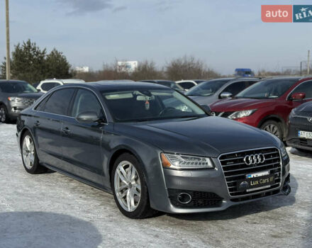 Серый Ауди А8, объемом двигателя 3 л и пробегом 233 тыс. км за 21500 $, фото 1 на Automoto.ua